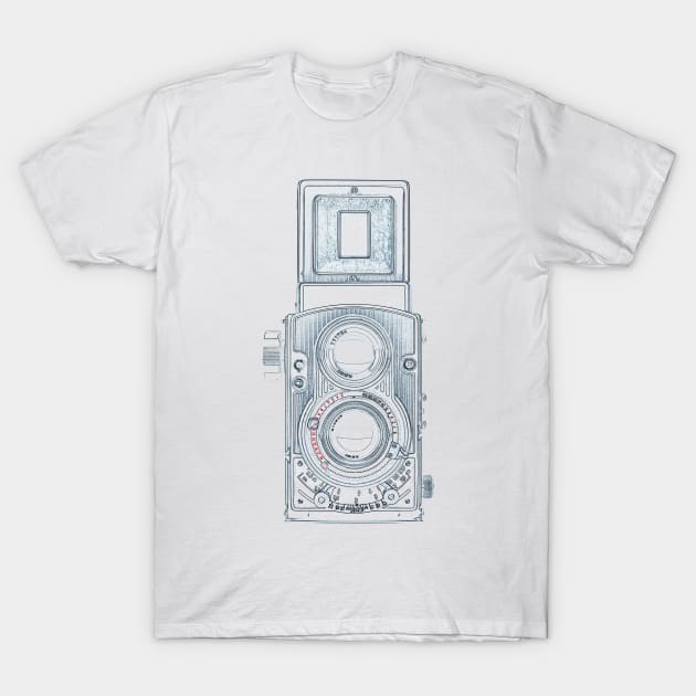 Vintage Camera T-Shirt by VintCam